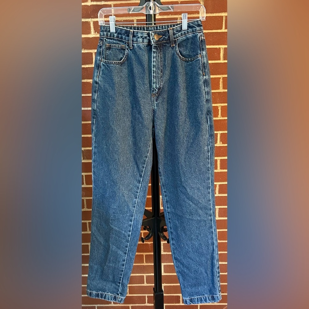 Lucy &β Yak Dana Mom Jeans π Vintage Denim π± Sustainable 90s Streetwear - Picture 7 of 11